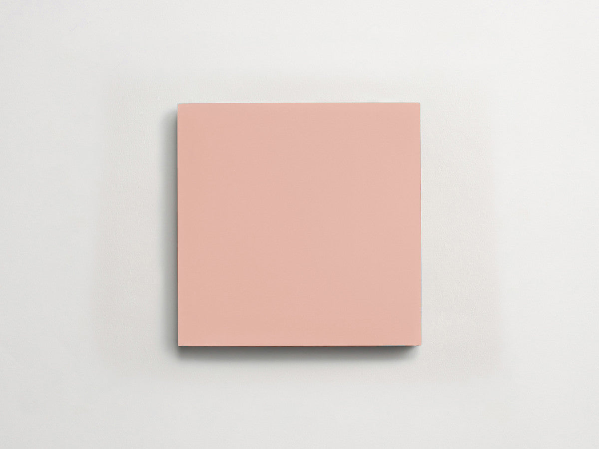 Cement tile solid colors 8x8 Square Rose Pink.