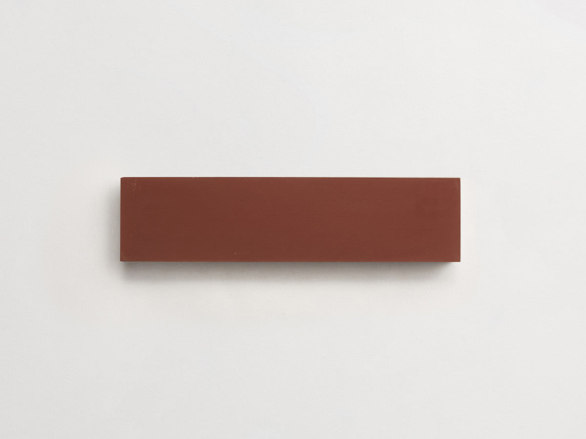 Cement Checkerboard Tile Bundle 8x2 White, Chestnut Brown.