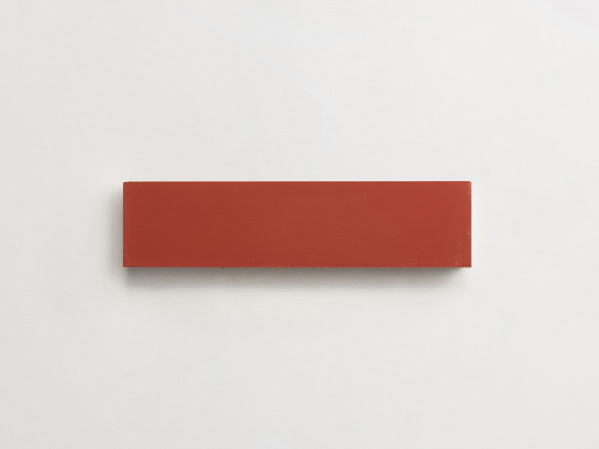 Cement Checkerboard Tile Trio 8x2 Red, Green, Blue.