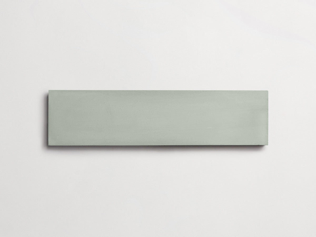 Cement Checkerboard Tile Trio 12x3 Yellow, Green, Grey.
