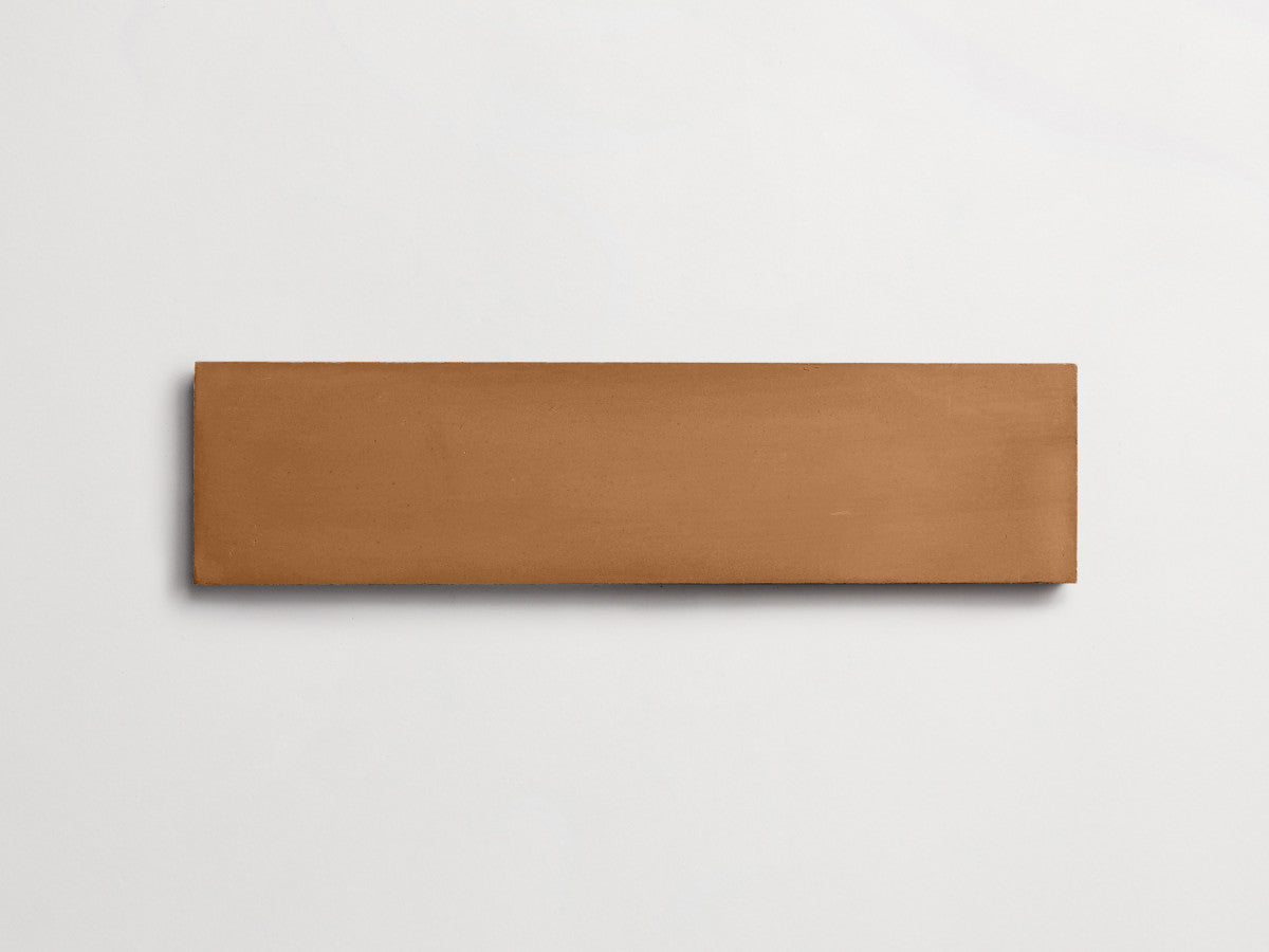 Cement Checkerboard Tile Trio 12x3 Brown, Blue, Tan.