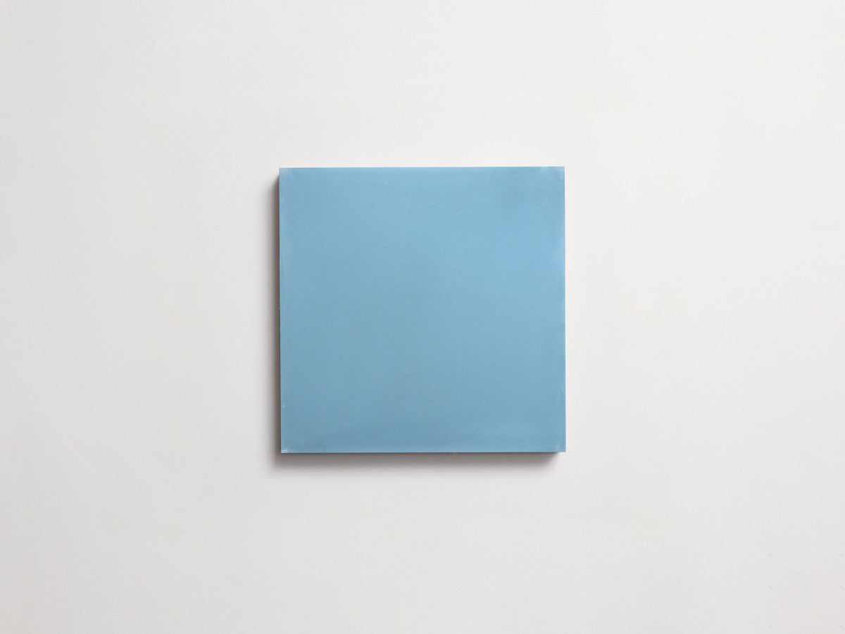 Cement Checkerboard Tile Trio 4x4 Orange, White, Blue.