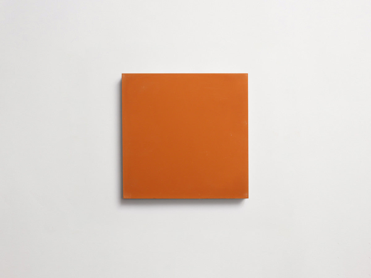 Cement Checkerboard Tile Bundle 4x4 Orange, White.