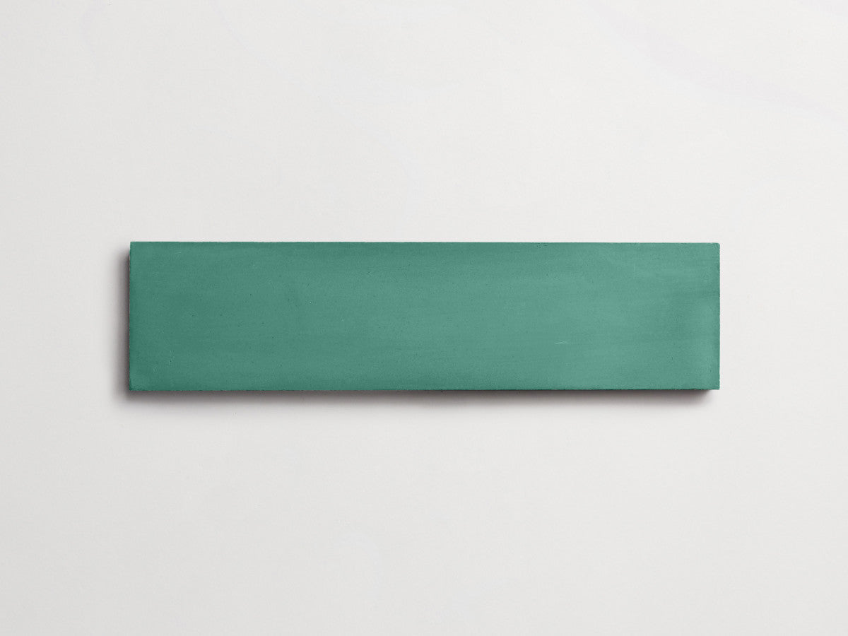 Cement Checkerboard Tile Trio 12x3 Green, Yellow, White.