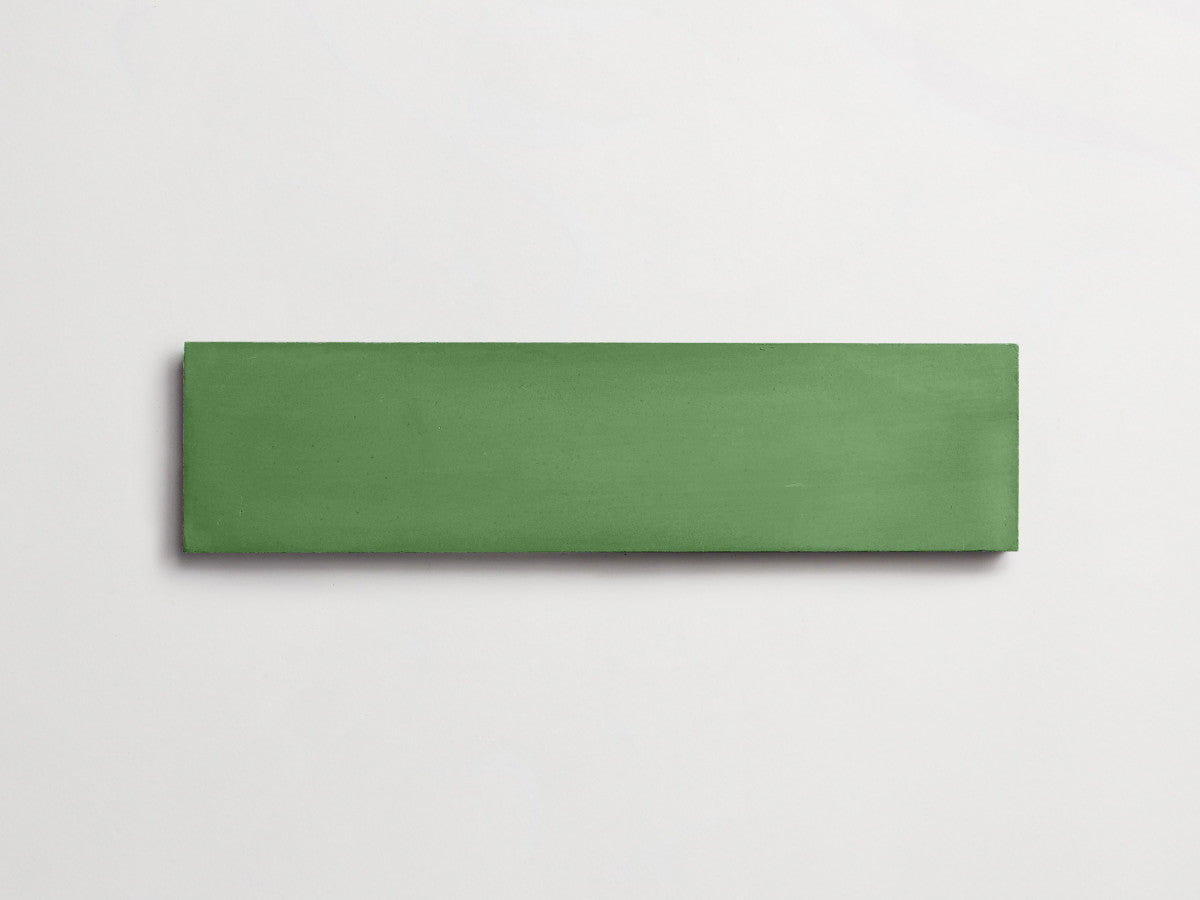 Cement Checkerboard Tile Bundle 12x3 White, Green.