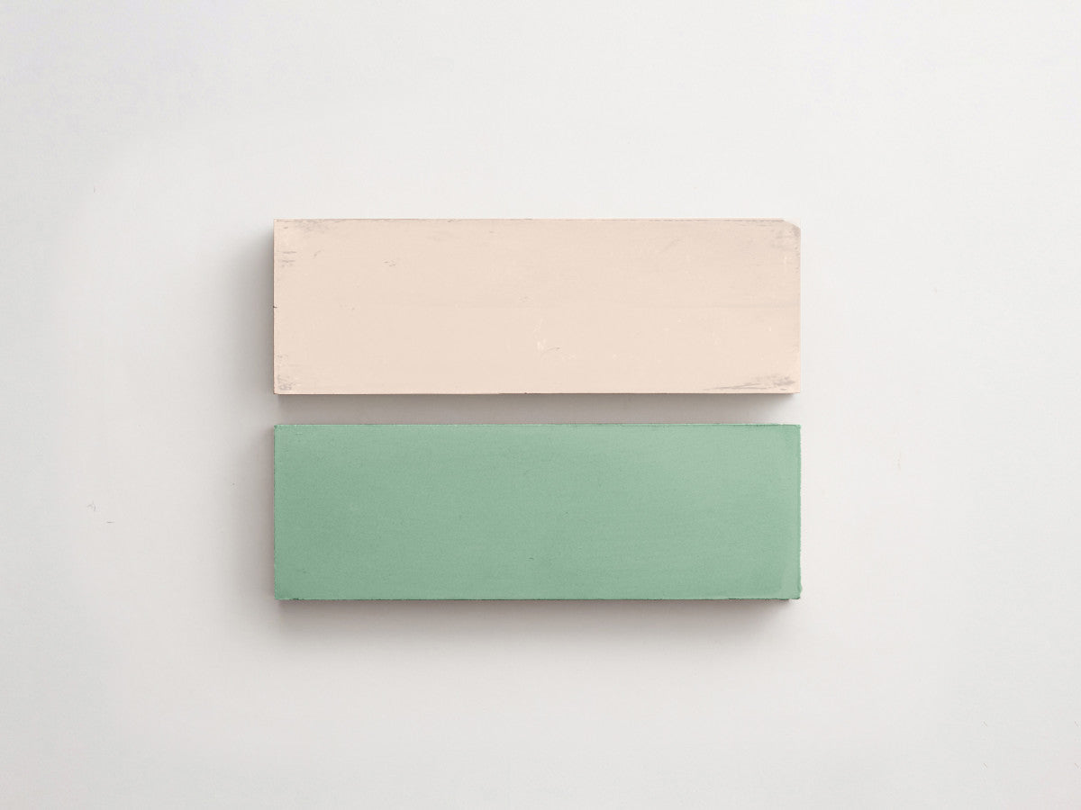 Cement Checkerboard Tile Bundle 6x2 Pink, Green.