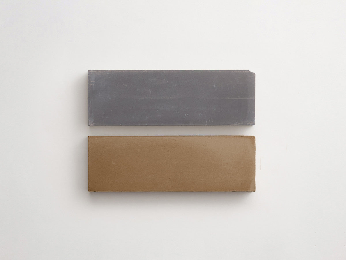 Cement Checkerboard Tile Bundle 6x2 Brown, Grey.