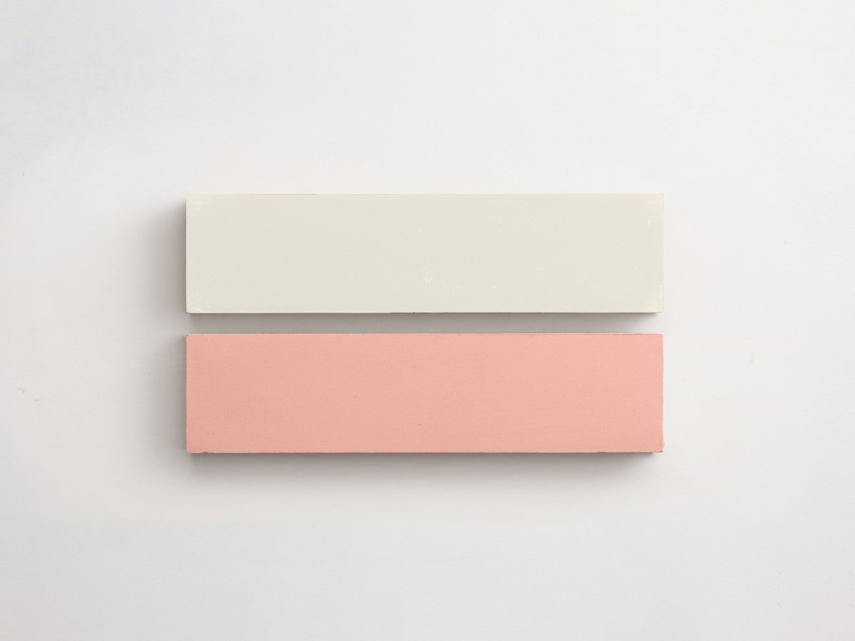 Cement Checkerboard Tile Bundle 8x2 White, Pink.