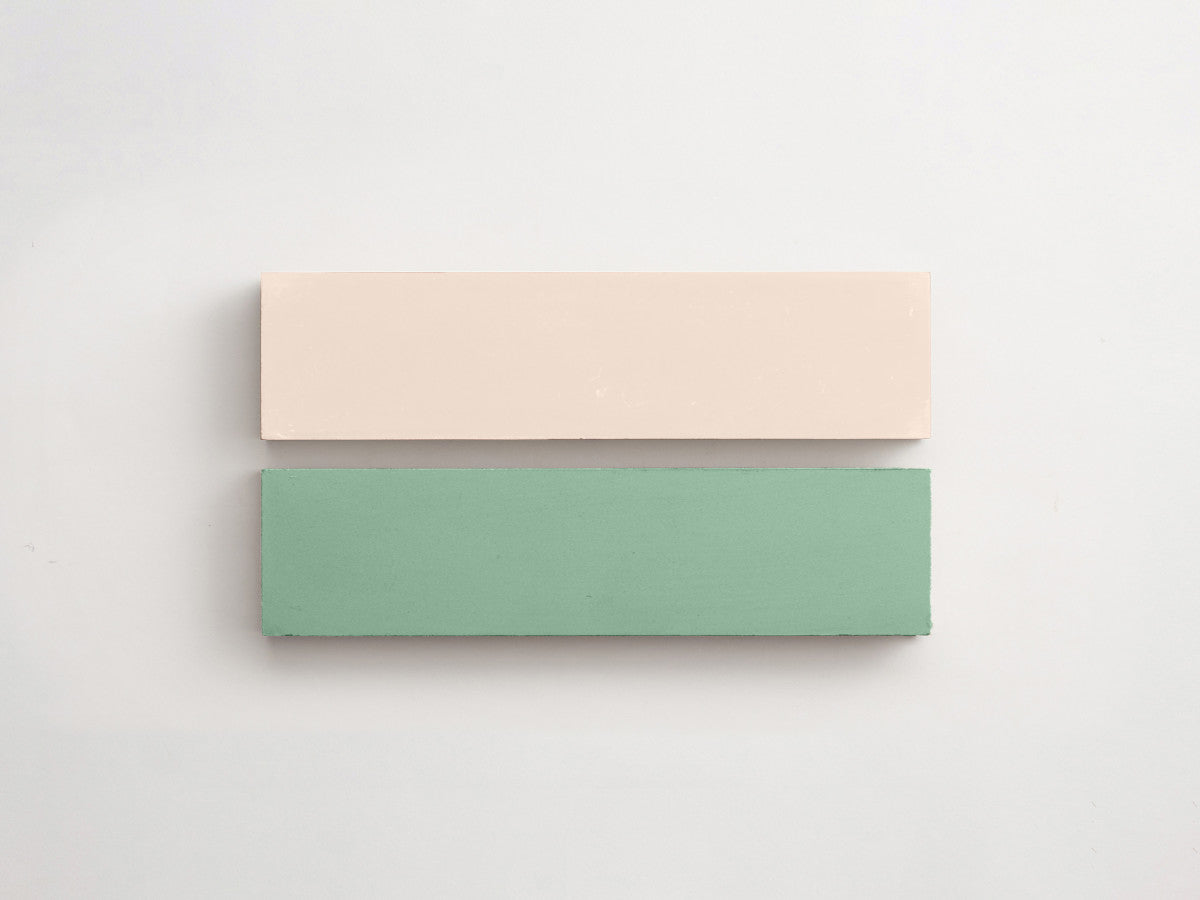 Cement Checkerboard Tile Bundle 8x2 Pink, Green.