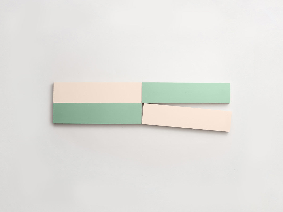 Cement Checkerboard Tile Bundle 8x2 Pink, Green.