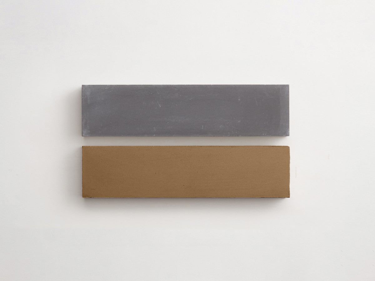 Cement Checkerboard Tile Bundle 8x2 Brown, Grey.