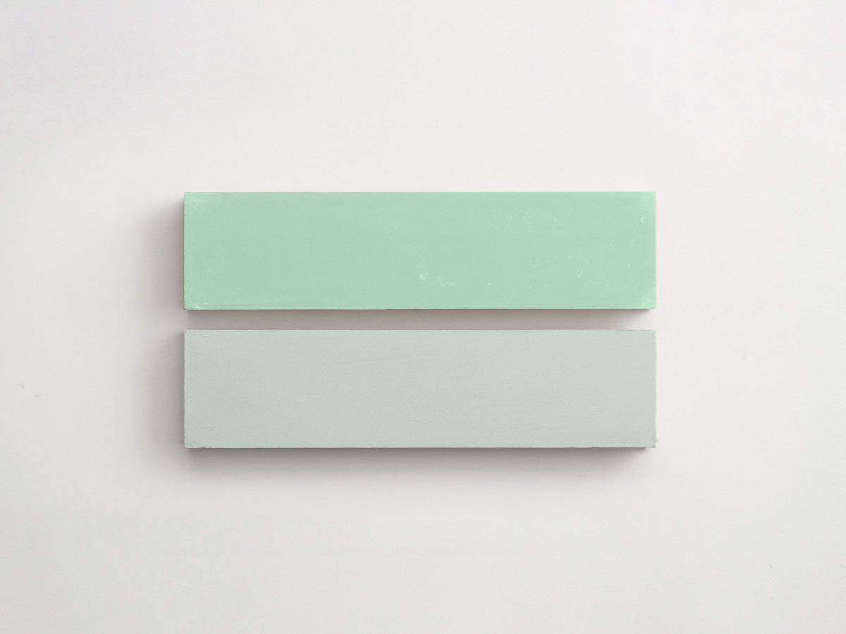 Cement Checkerboard Tile Bundle 8x2 Blue, Green.