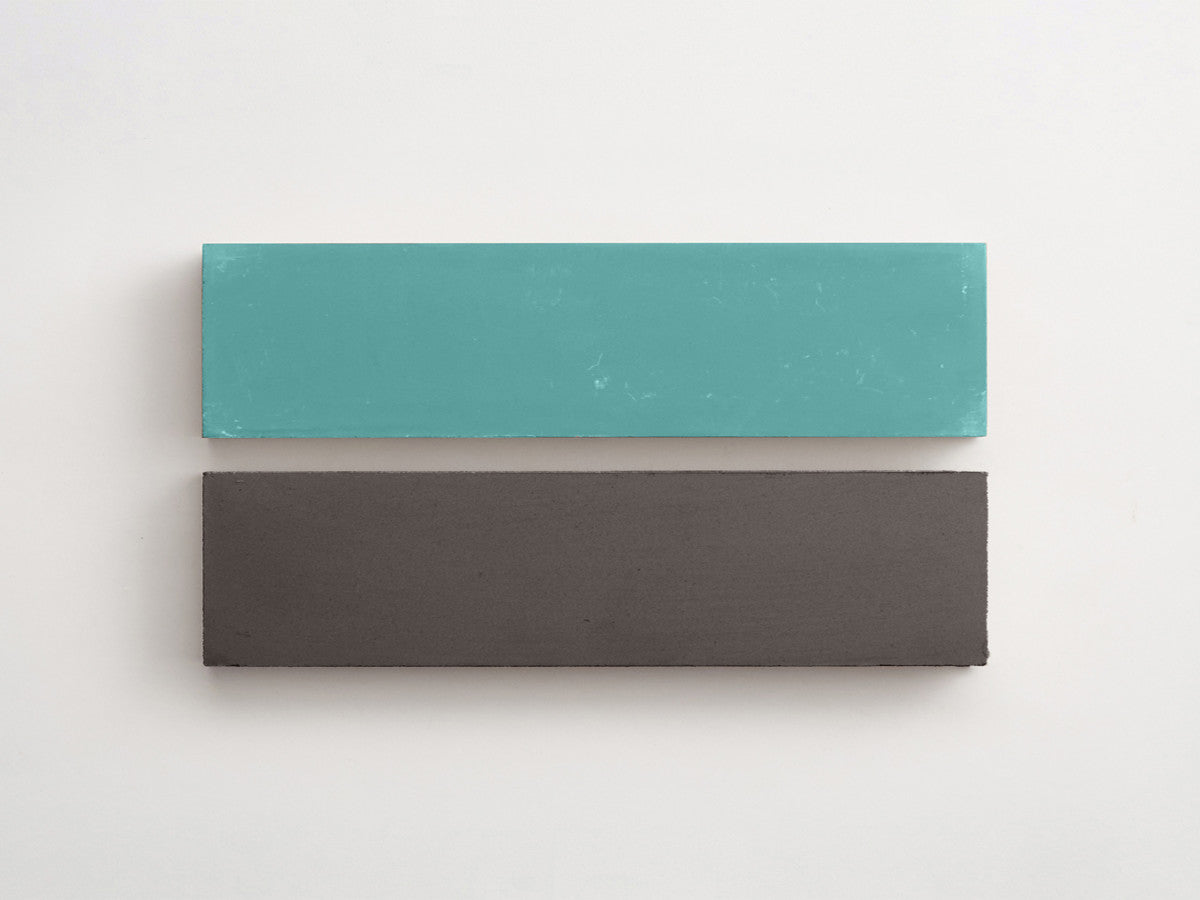 Cement Checkerboard Tile Bundle 12x3 Blue, Grey.