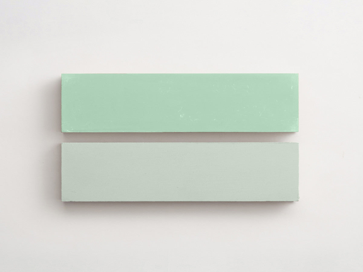 Cement Checkerboard Tile Bundle 12x3 Blue, Green.