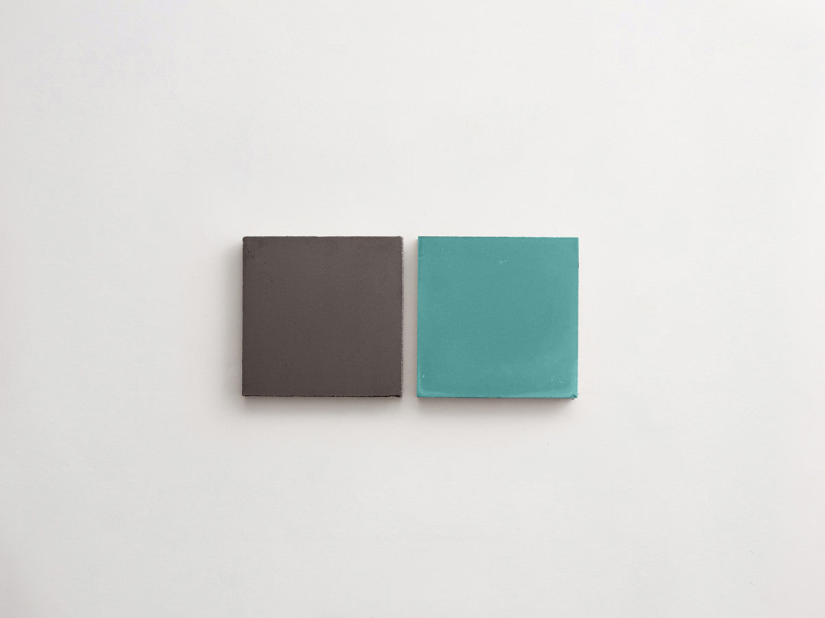 Cement Checkerboard Tile Bundle 4x4 Blue, Grey.