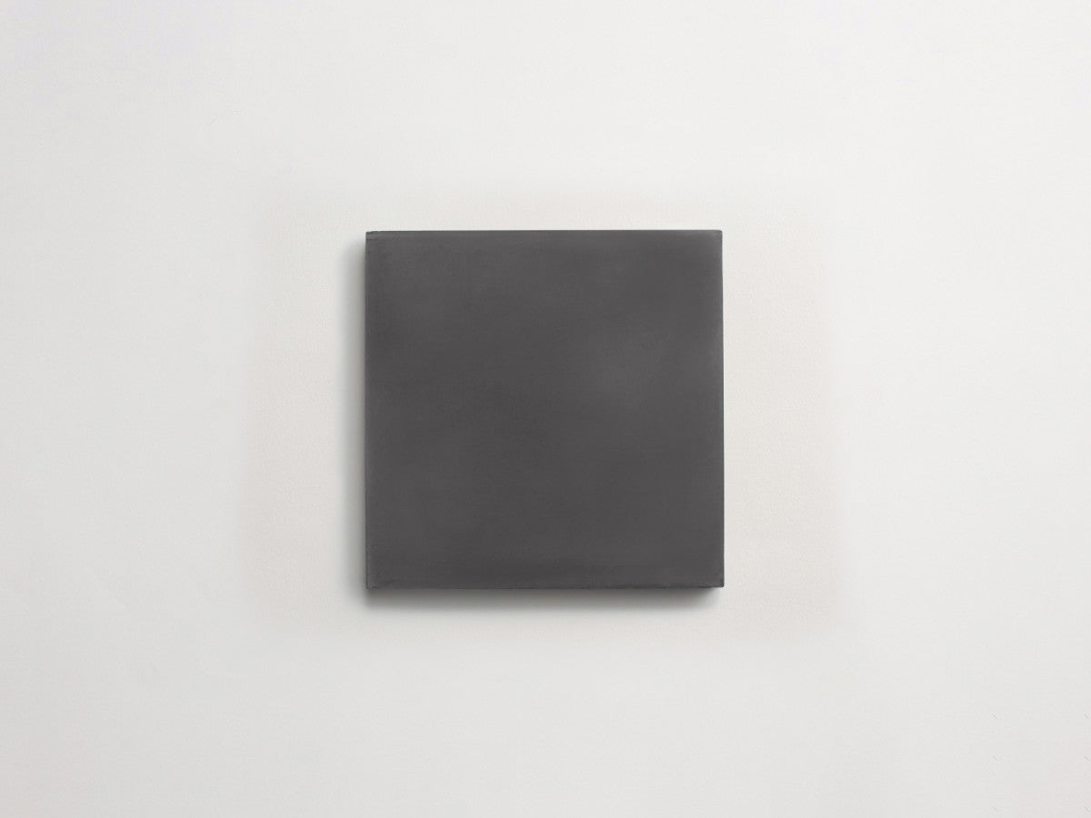 Cement tile solid colors 4x4 Square Charcoal Grey.