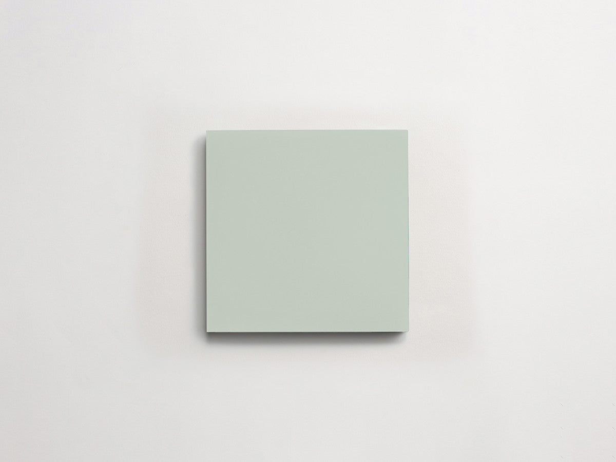 Cement tile solid colors 4x4 Square Celadon Green.
