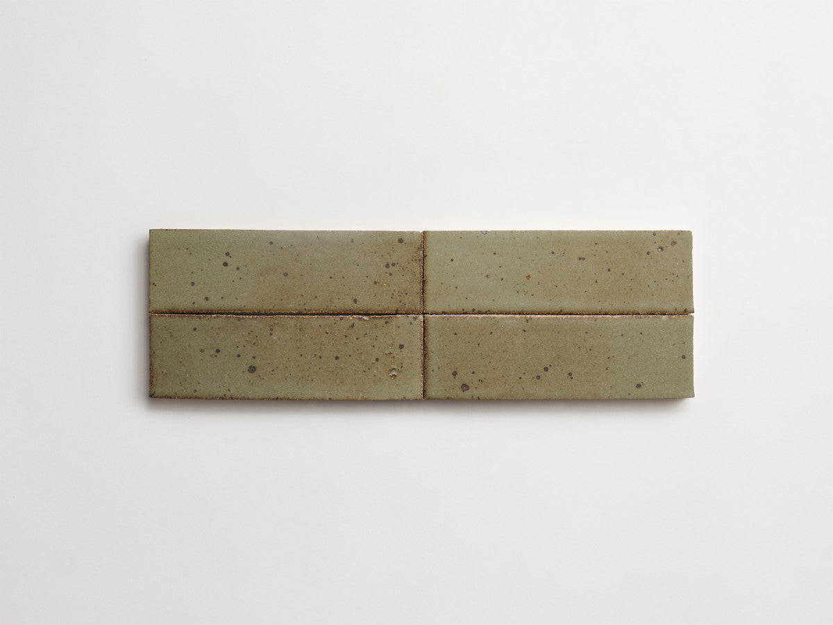 clé guild: new california | cigar | satin | salvia ~ 2½"x8"x½"