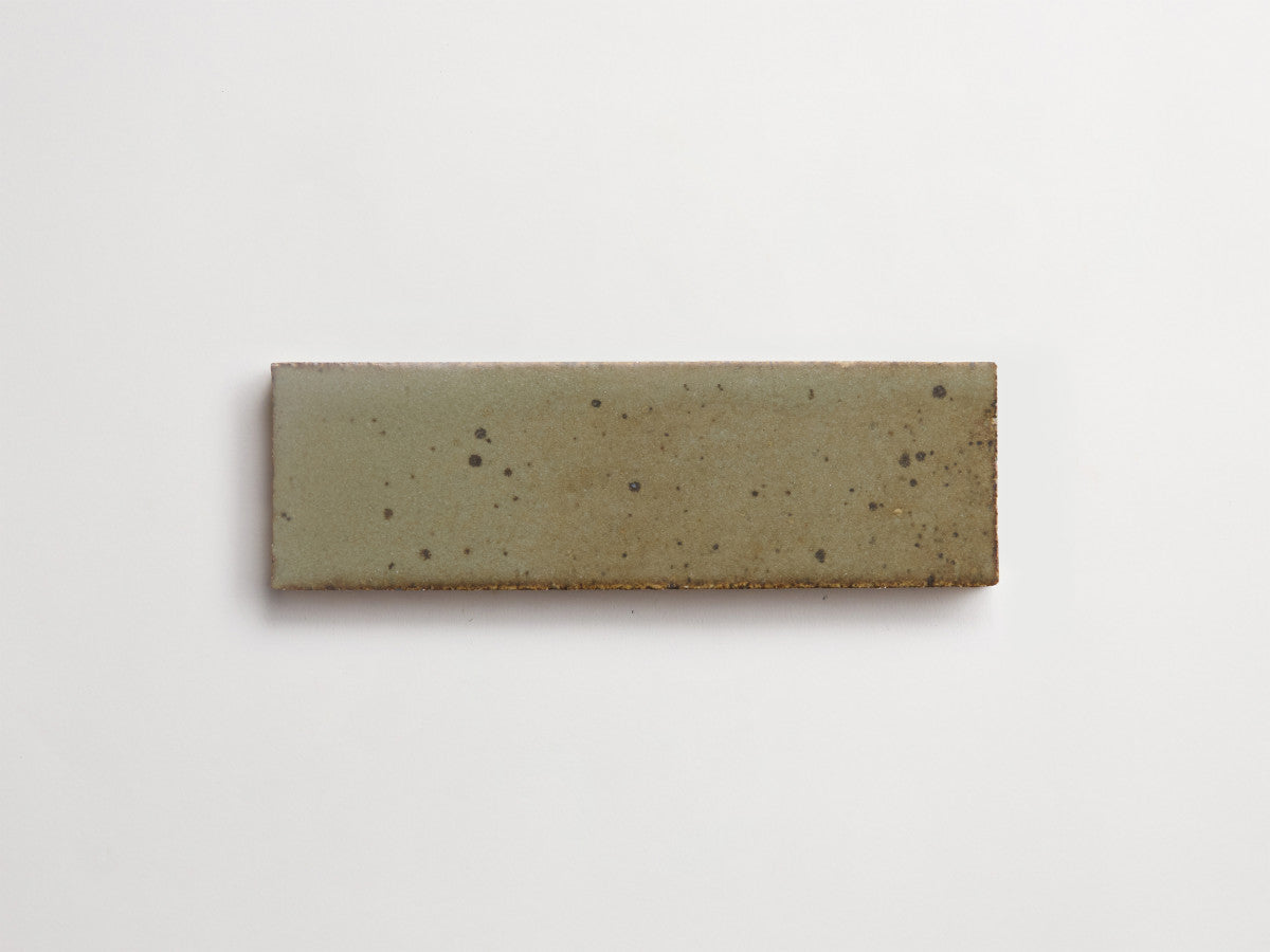 clé guild: new california | cigar | satin | salvia ~ 2½"x8"x½"
