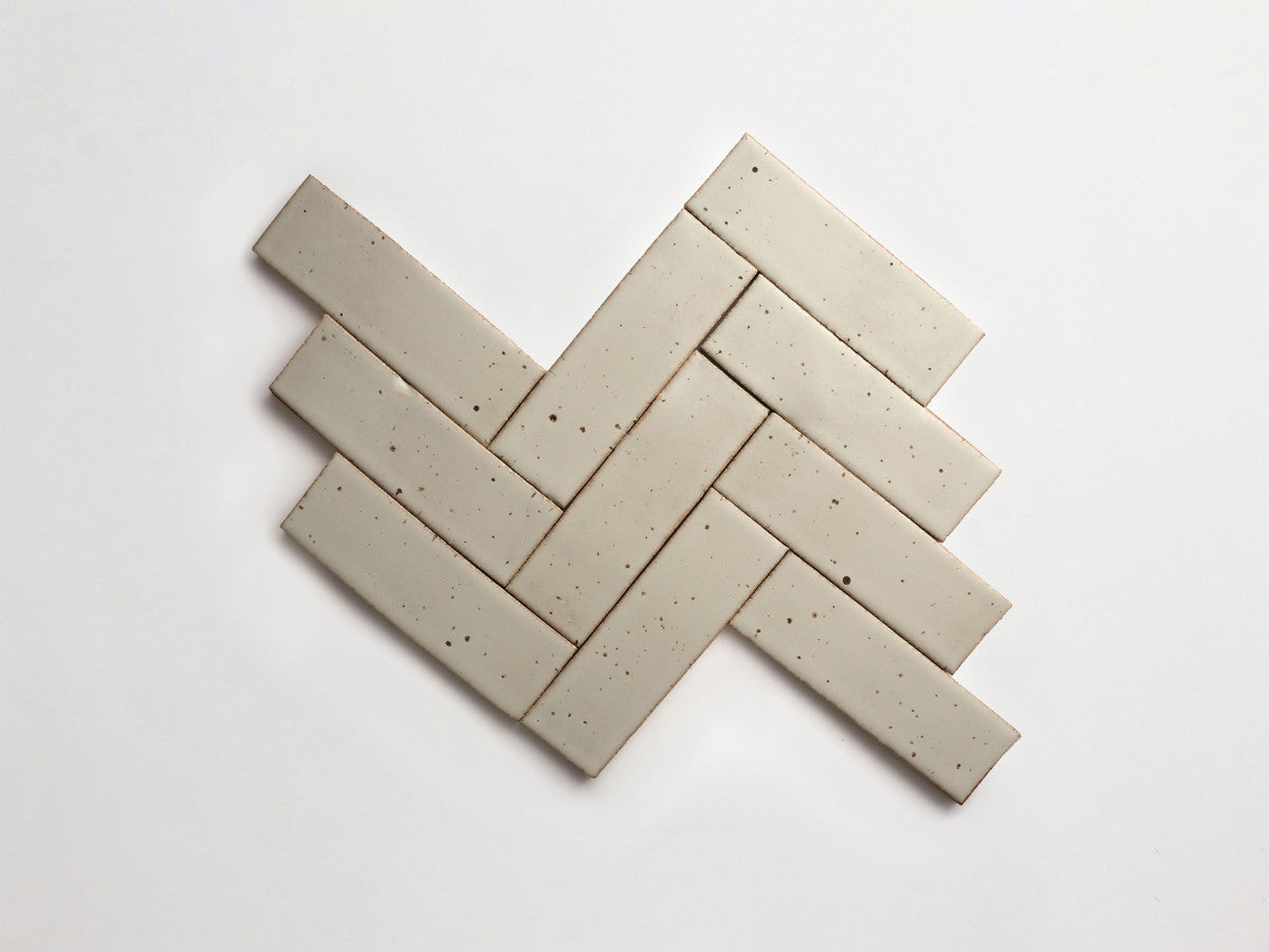clé guild | thin glazed brick | carpenter's canvas | 8x2.5x0.5