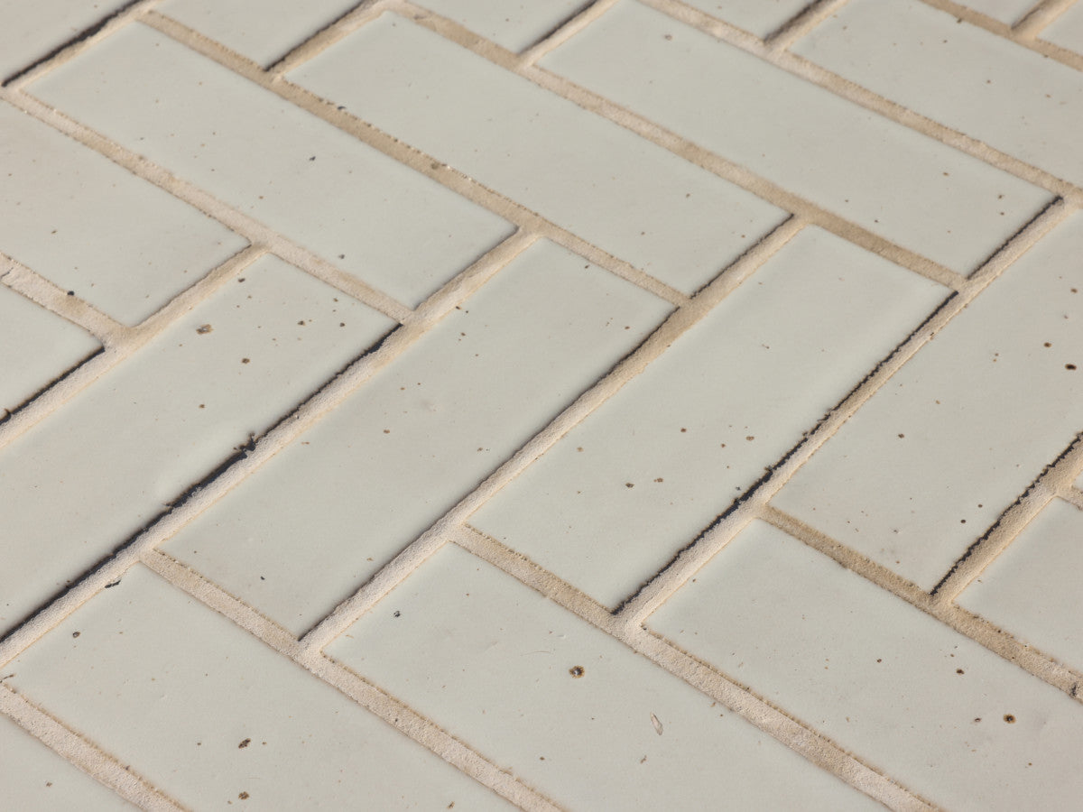clé guild | thin glazed brick | carpenter's canvas | 8x2.5x0.5