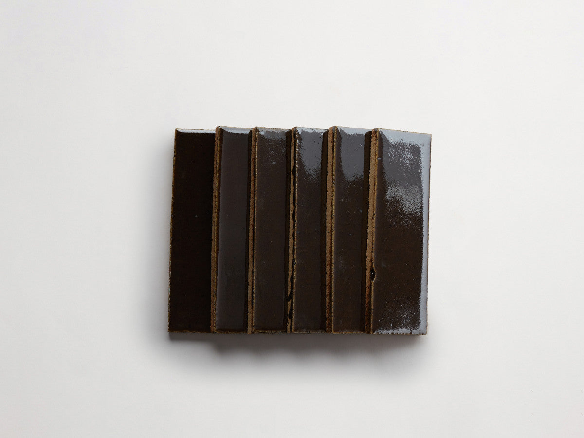 Glazed thin brick 2½x8 Breukelen Brown Brown guild.