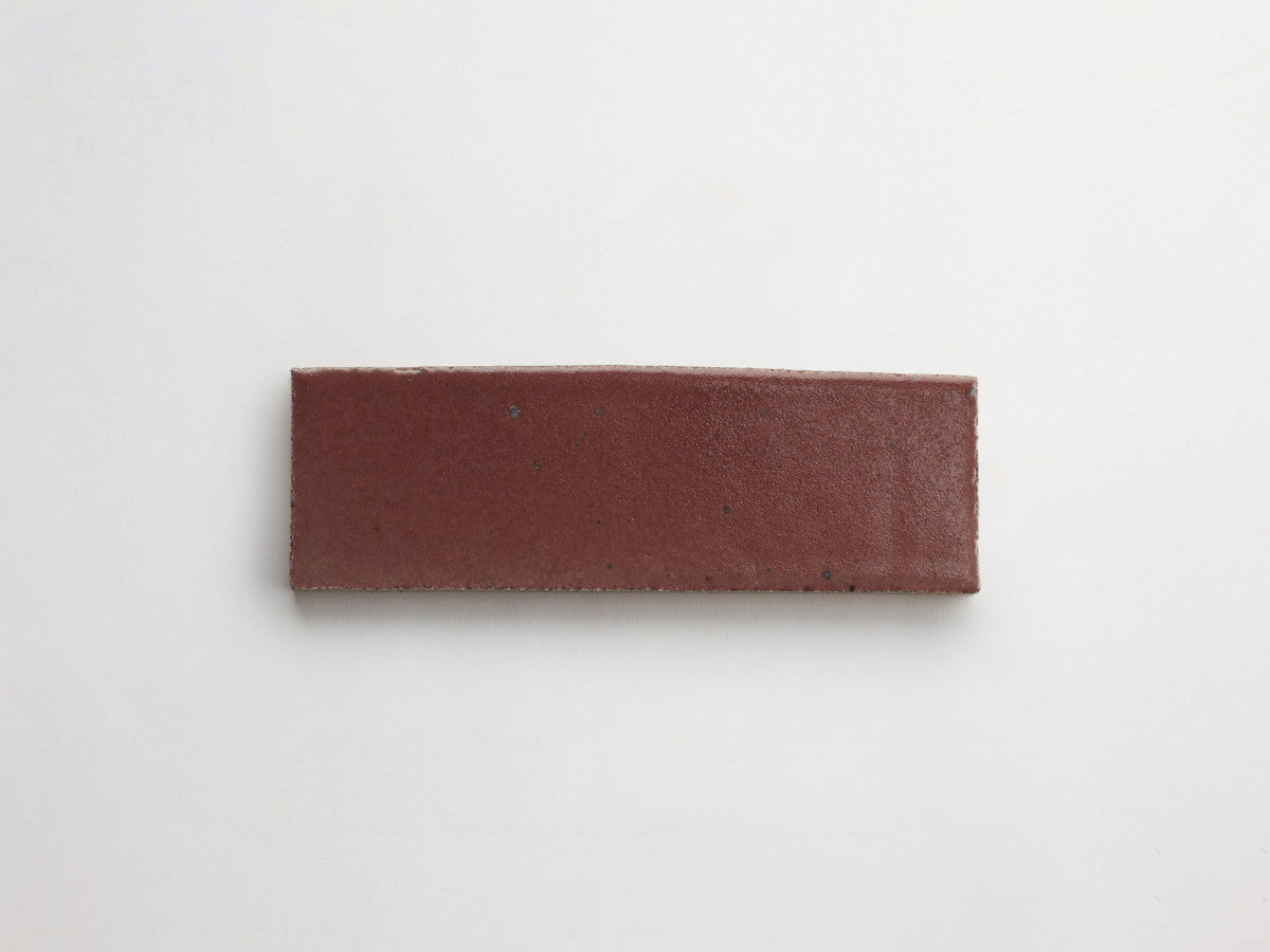 Glazed thin brick 2½x8 Dutchess Rose Pink guild.