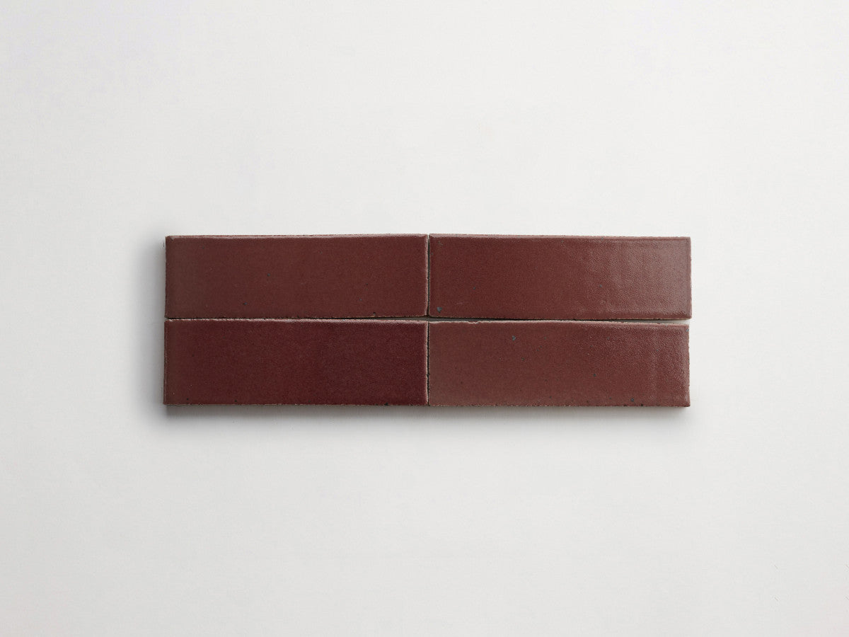 Glazed thin brick 2½x8 Dutchess Rose Pink guild.