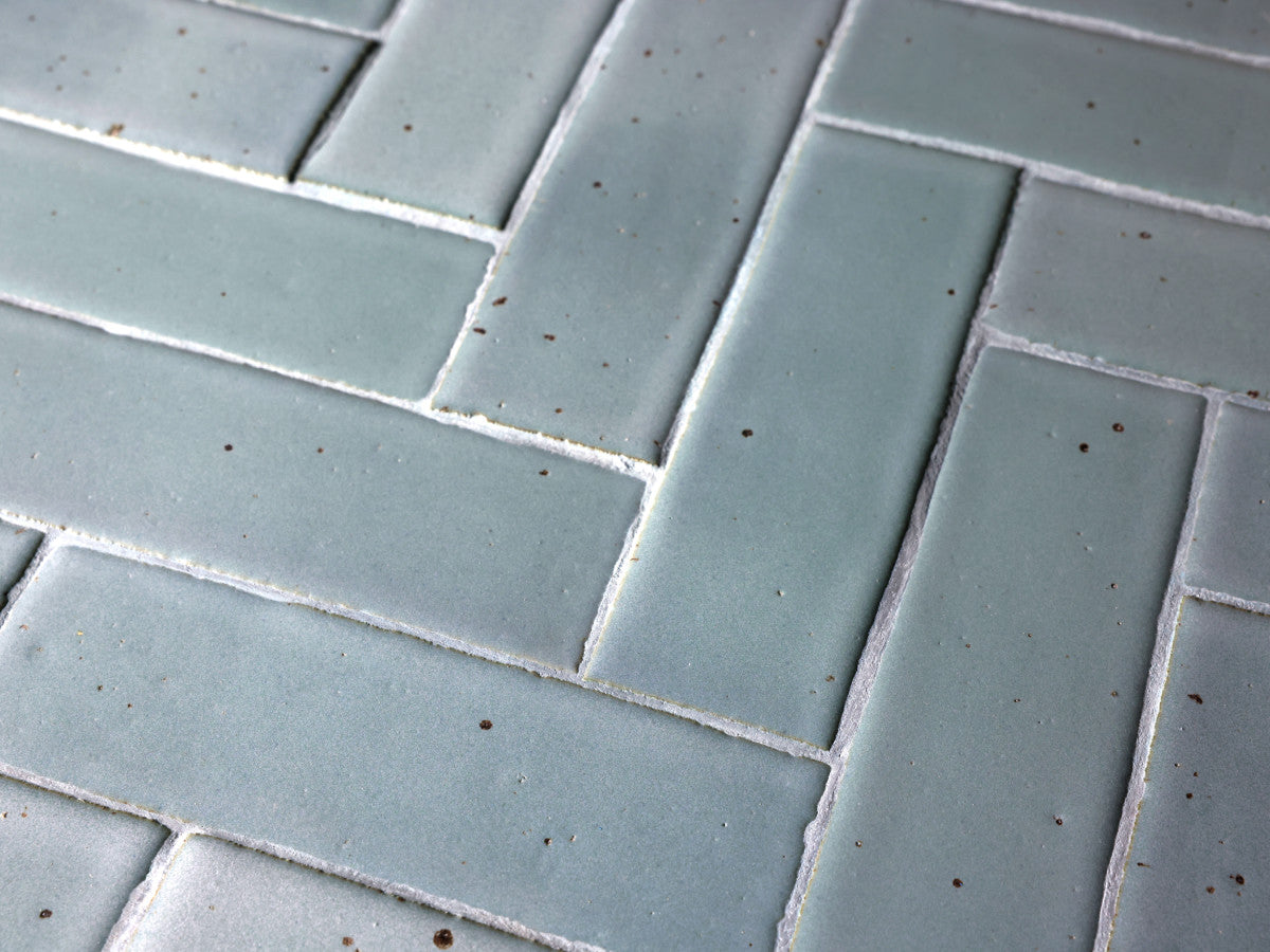 Navy blue tile 2x8 Denimcraft collection Button Fly.