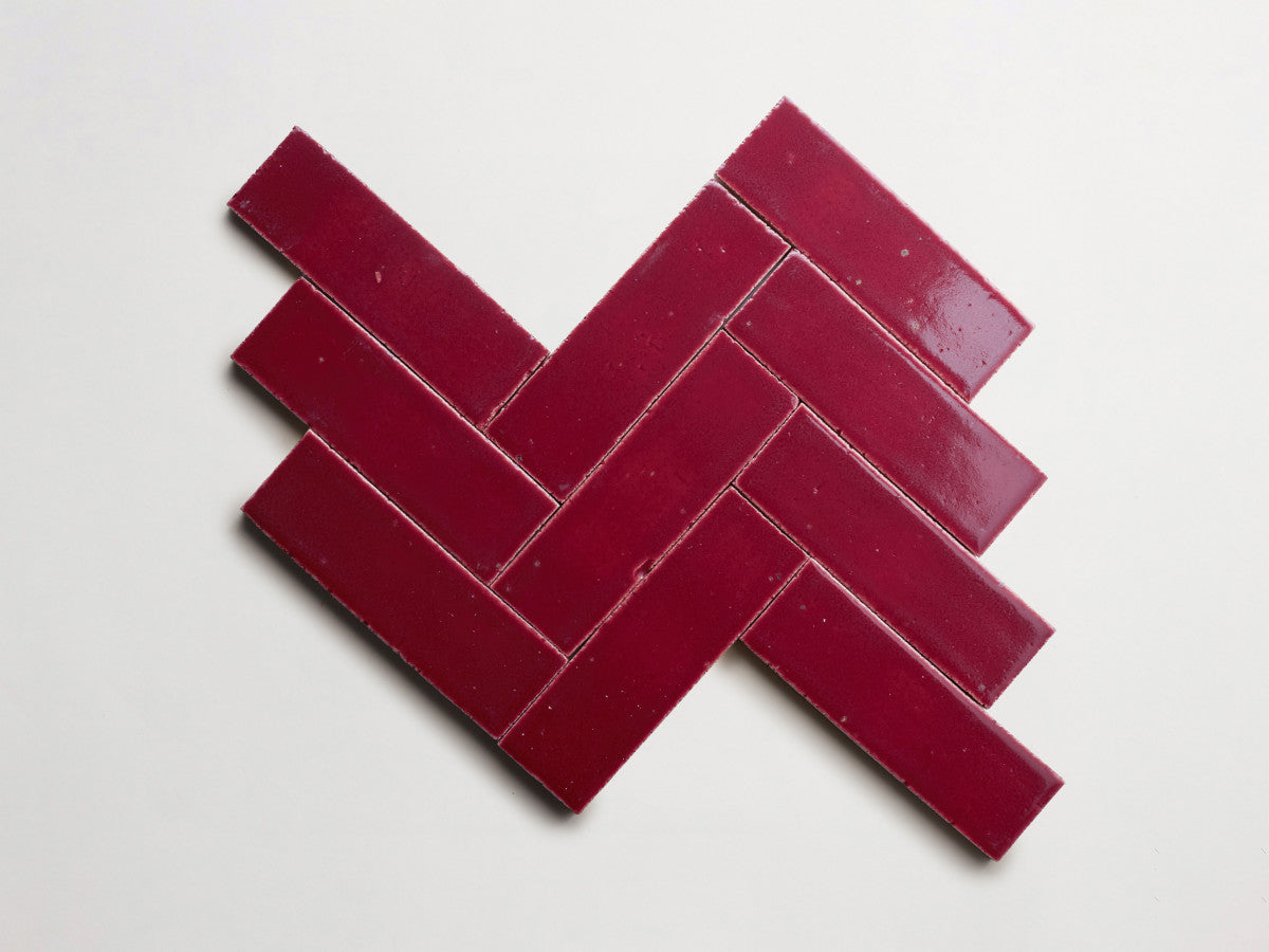 X ILIA glazed thin brick tile Resin limited edition.