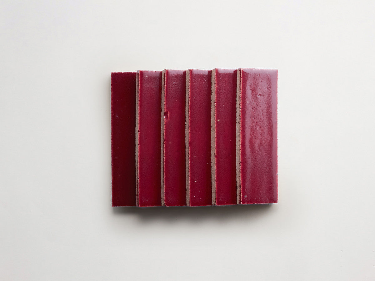 X ILIA glazed thin brick tile Resin limited edition.