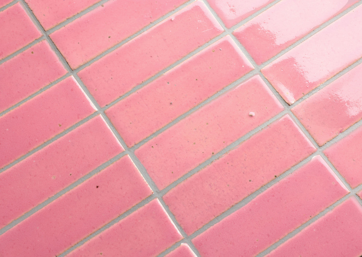 X ILIA glazed thin brick tile Mosaic limited edition.