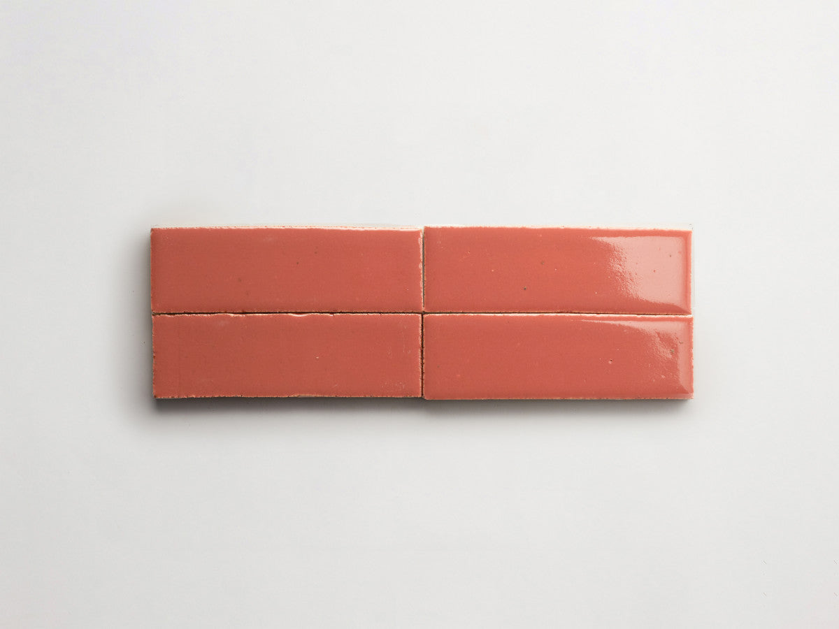 X ILIA glazed thin brick tile Clay limited edition.