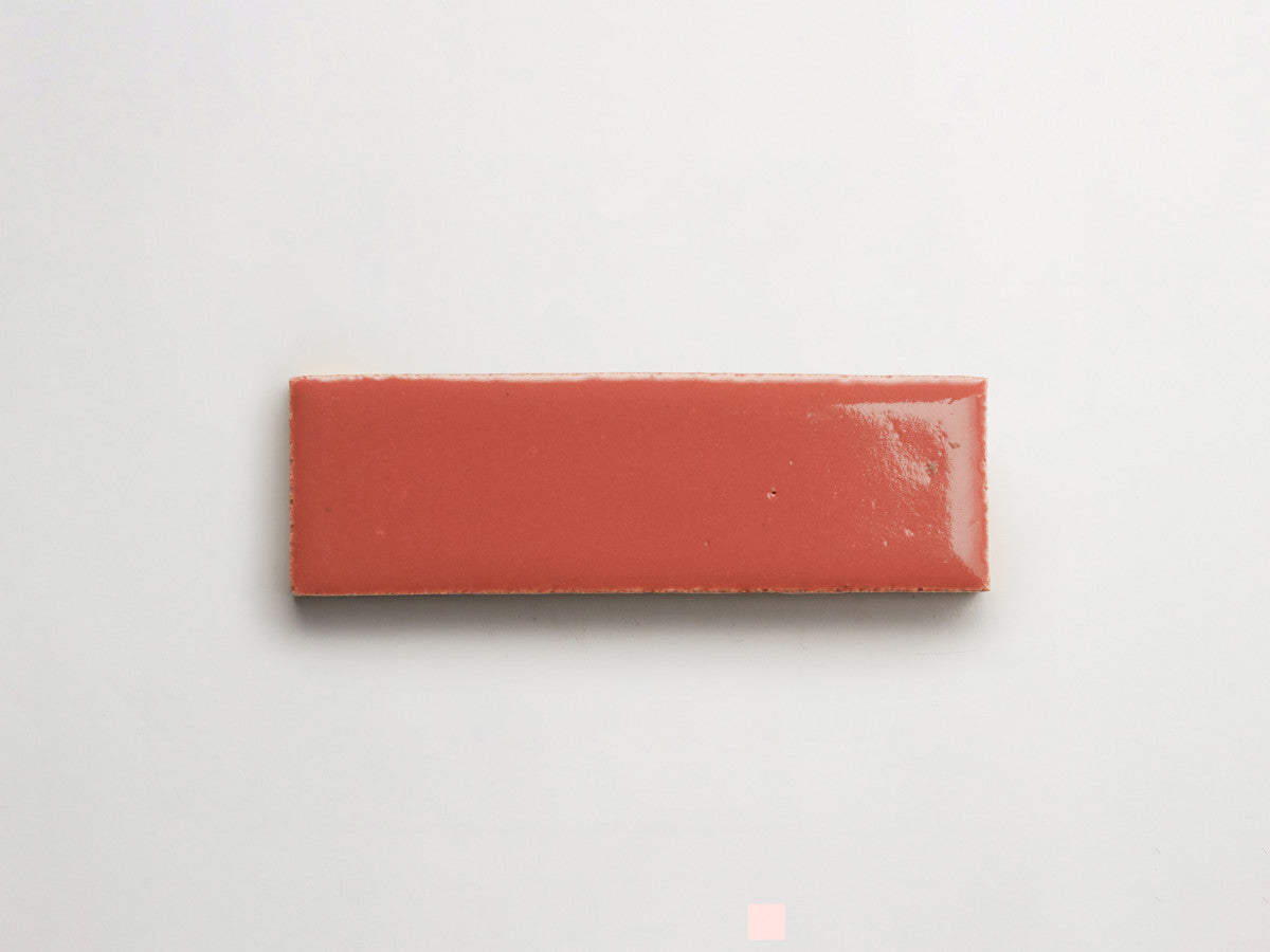X ILIA glazed thin brick tile Clay limited edition.