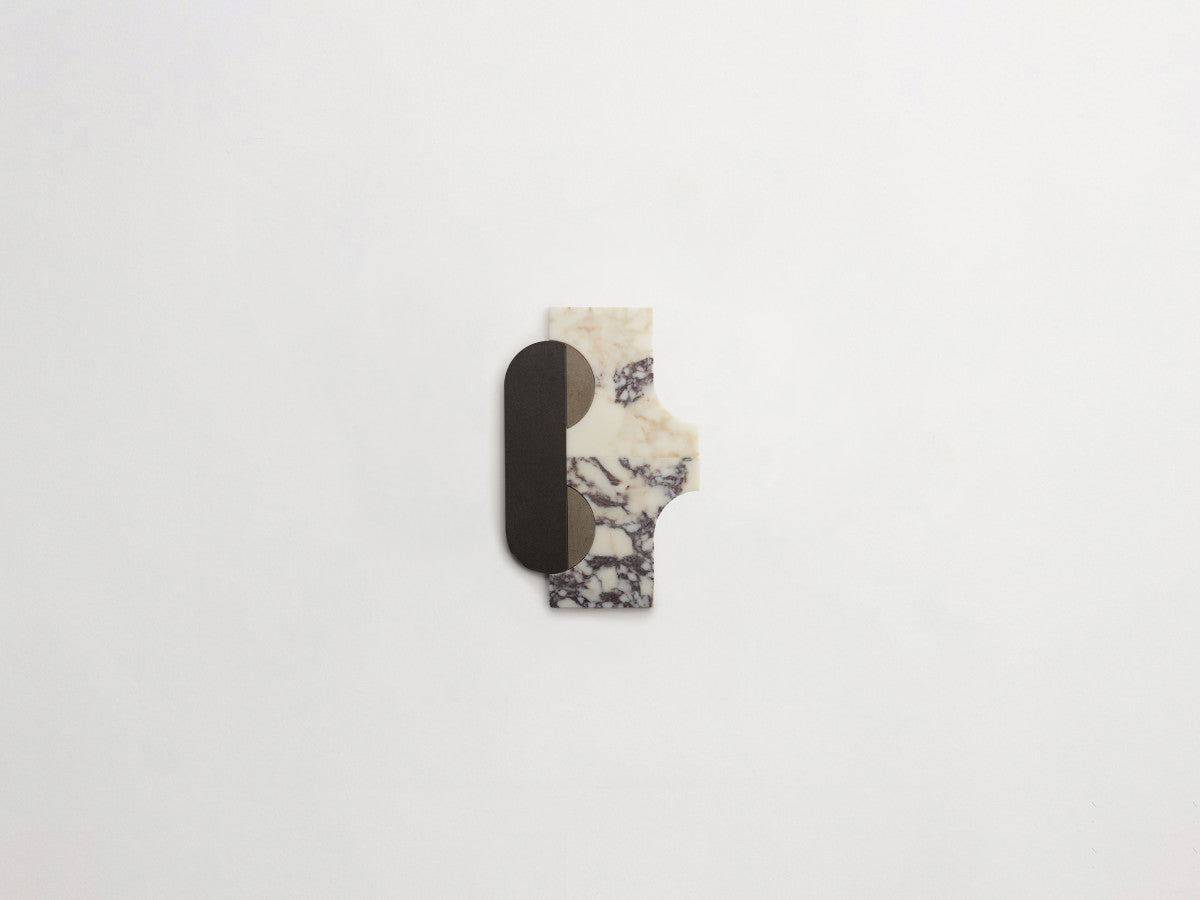 Italian Stone Mosaic Tile for Wall Cristina Celestino Black.