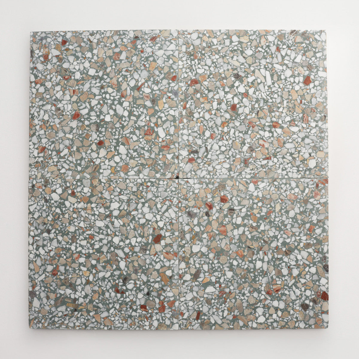 Terrazzo tile outdoor green large field tile torrone ii