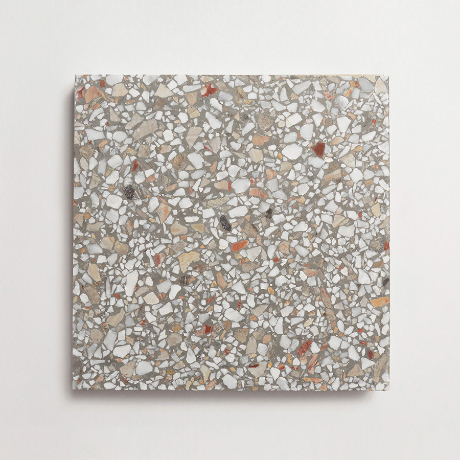 Terrazzo tile outdoor grey ferro large field tile torrone ii
