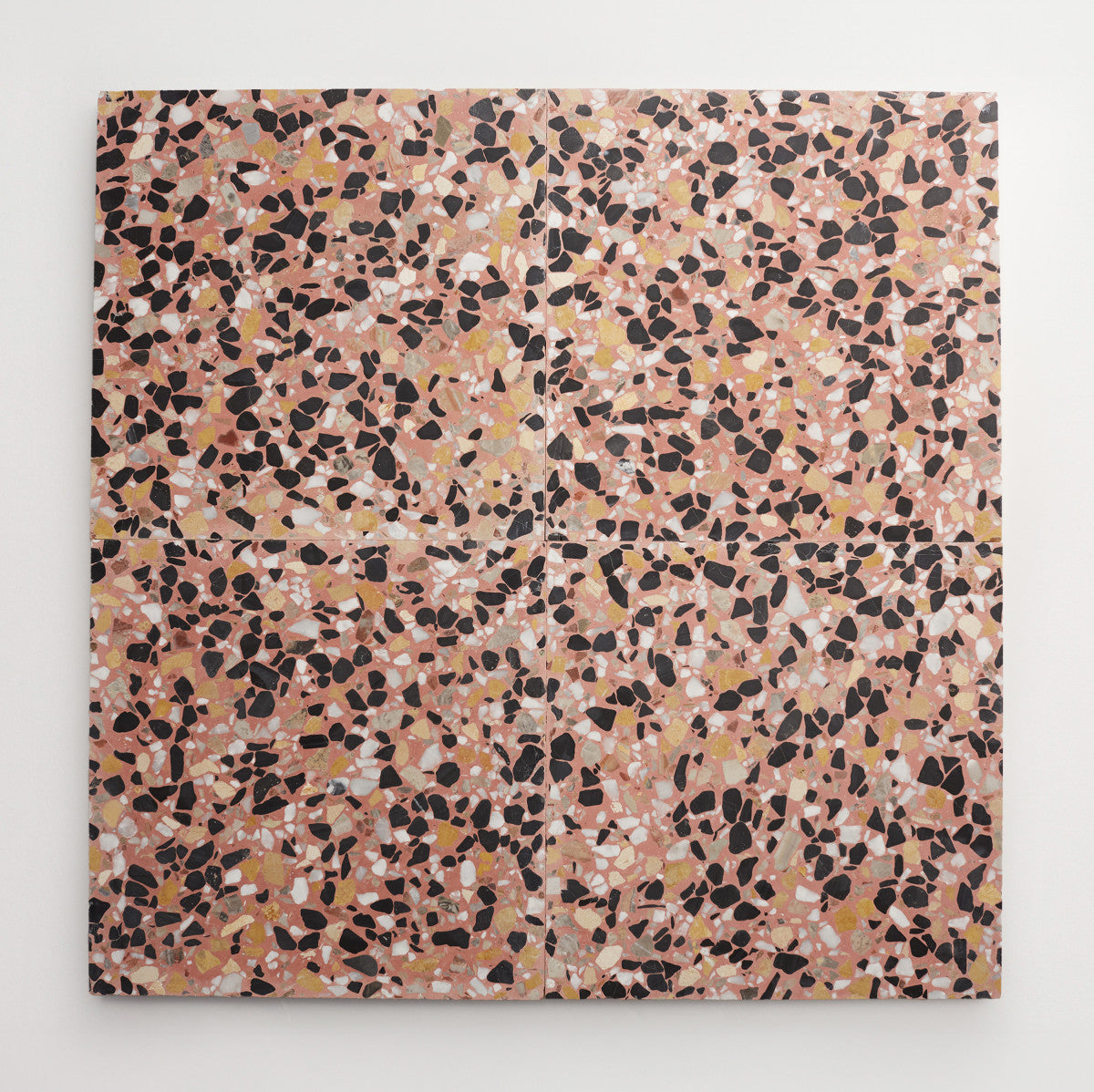 Terrazzo tile outdoor red rosso large field tile torrone iii