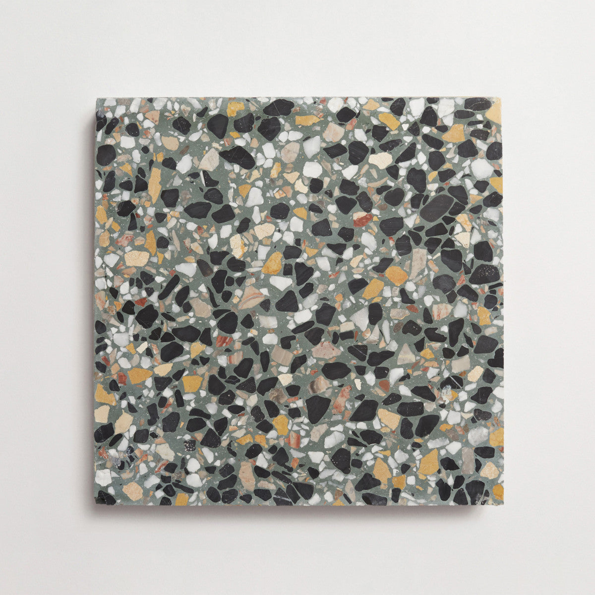 Terrazzo tile outdoor green large field tile torrone iii