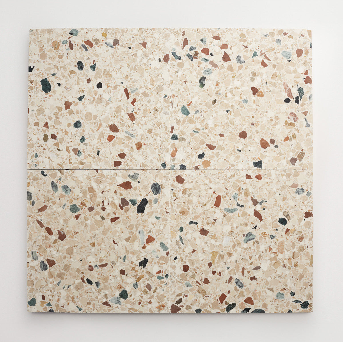 Terrazzo tile outdoor white large field tile torrone iv