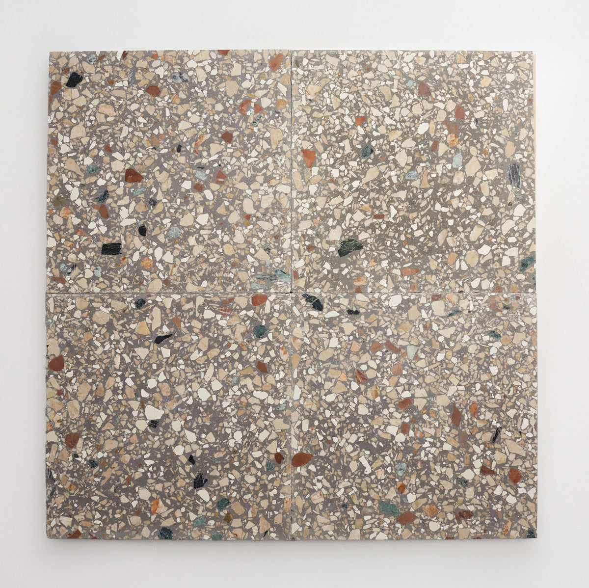 Terrazzo tile outdoor grey ferro large field tile torrone iv