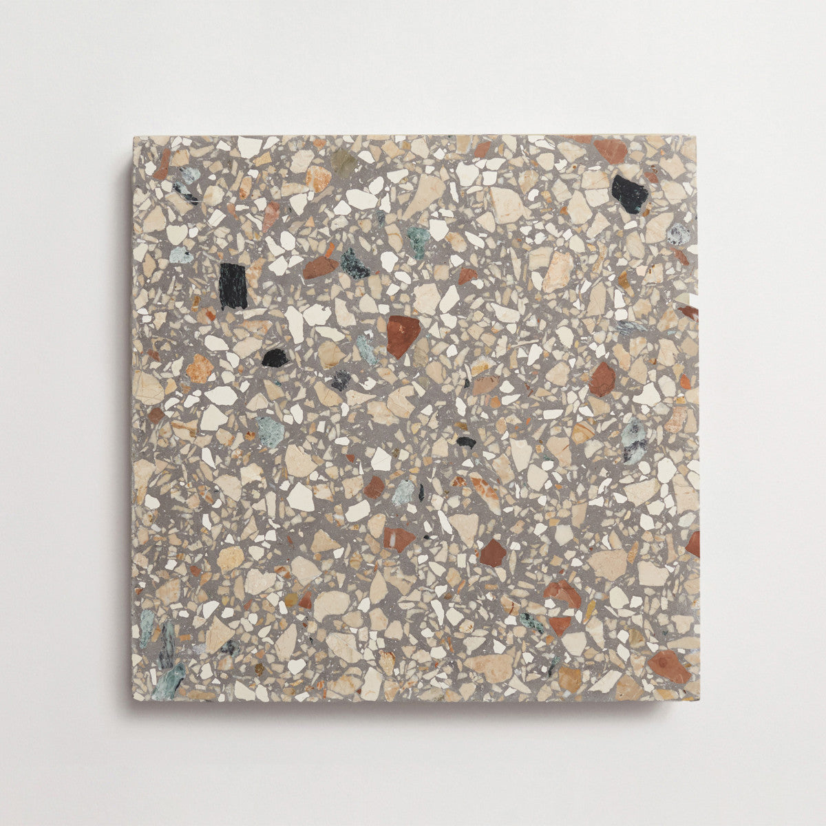 Terrazzo tile outdoor grey ferro large field tile torrone iv
