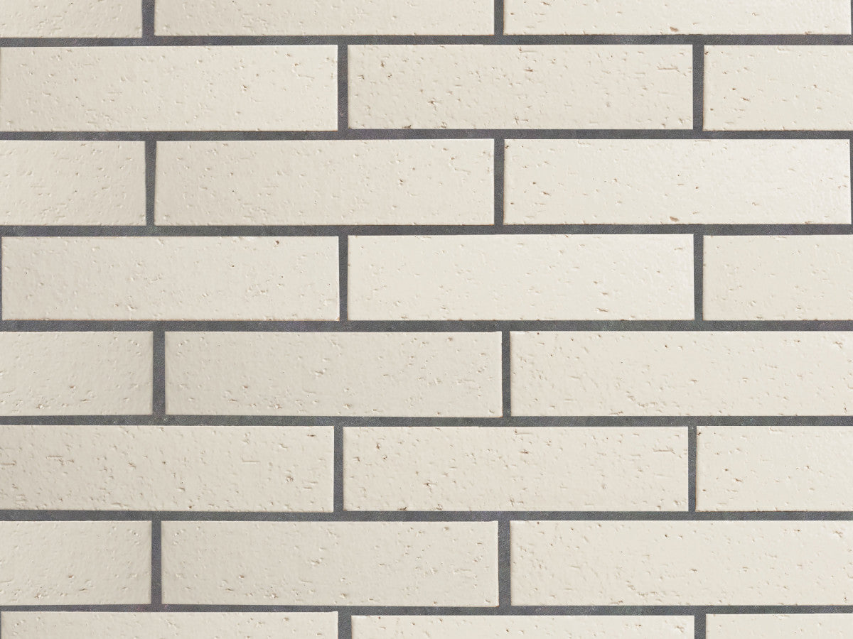 Modern farmhouse glazed brick subway cream gloss tile.