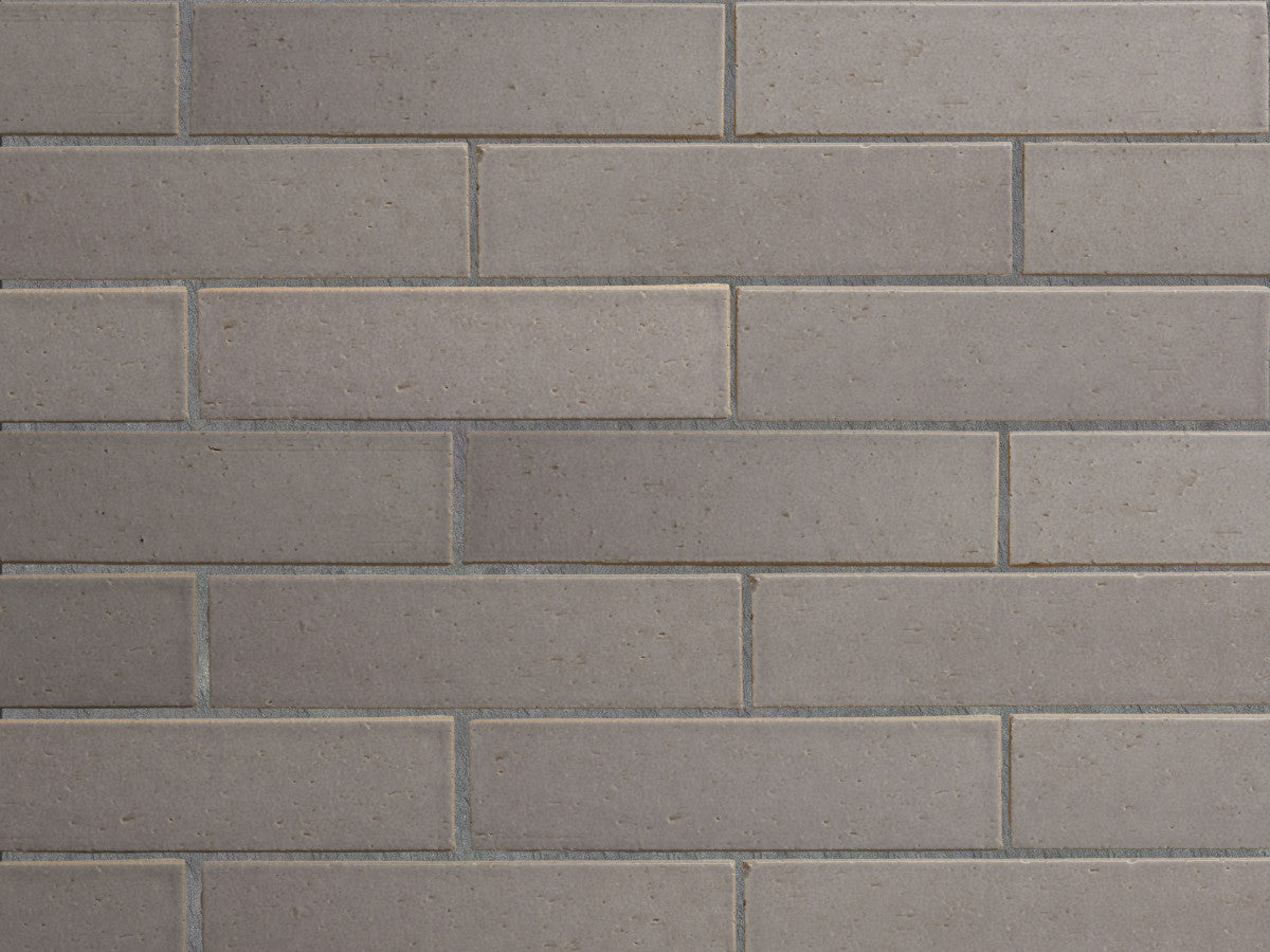 Modern farmhouse brick tile seagull grey gloss 9.5 x2.5.