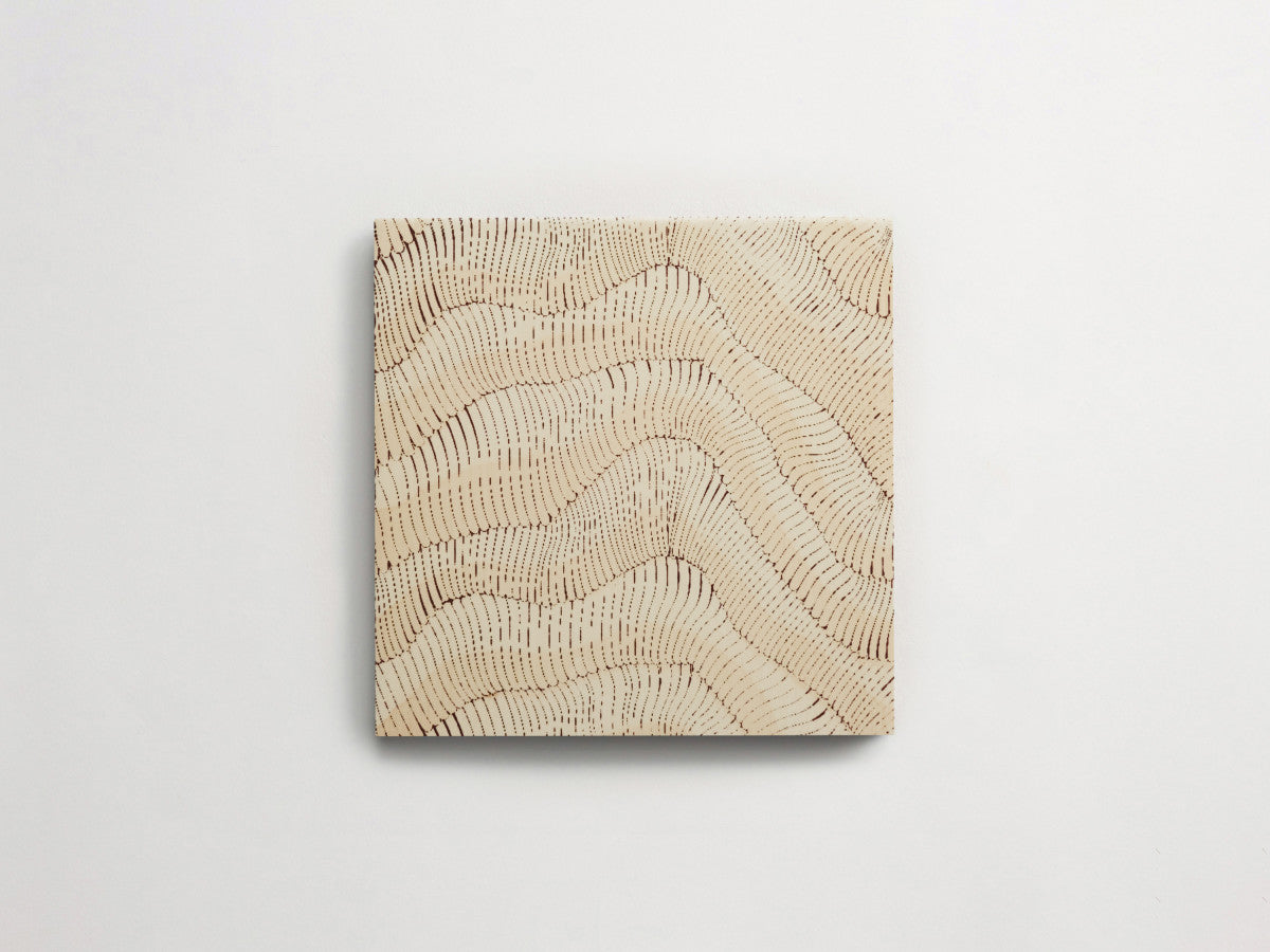 Italian designer ceramic tile Natural Sand Motif.