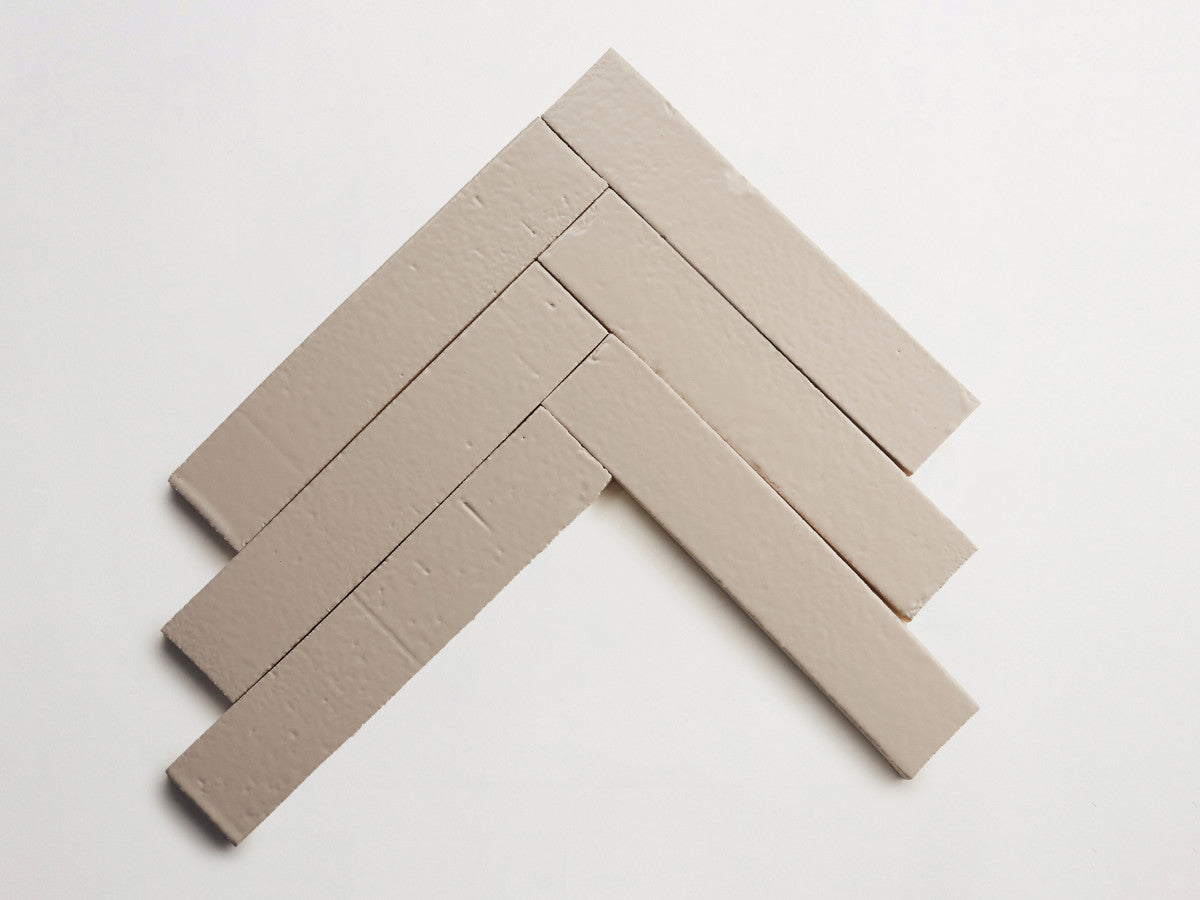Architectural Glazed Thin Brick 12 x 2½ Overlay Natural.