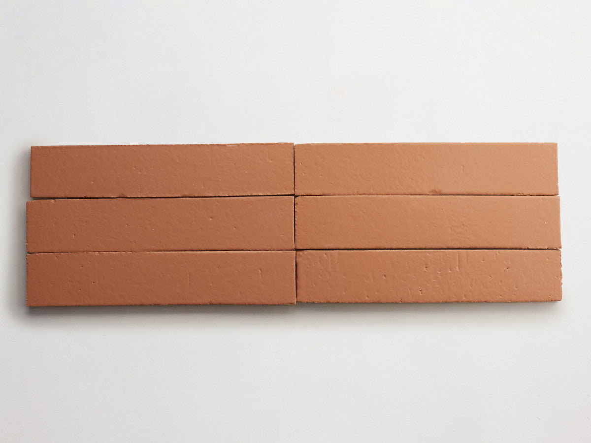 Architectural Glazed Thin Brick 12 x 2½ Sketchpad Natural.