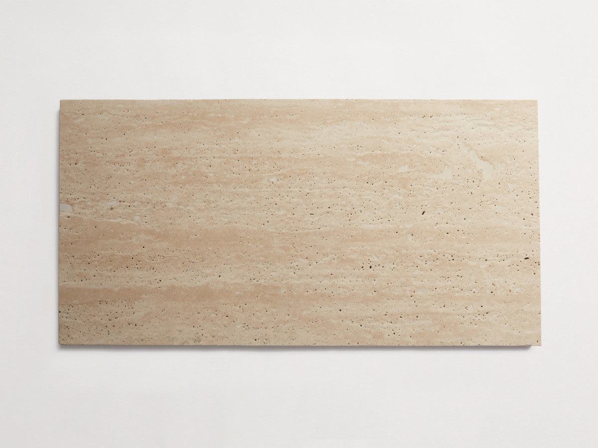 Lapidary stone tile 24 x 12 Beige Honed.