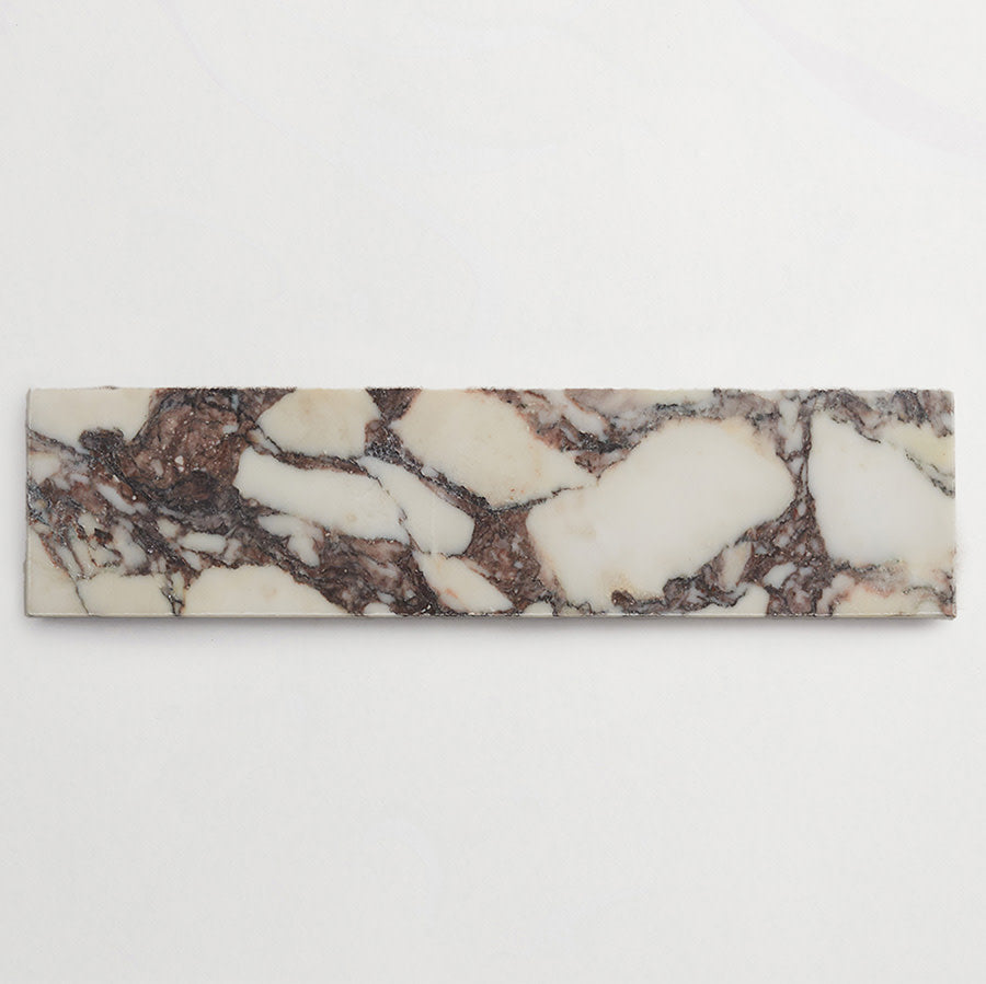 Outdoor tile calacatta viola white marble lapidary blade