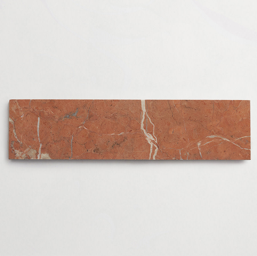 Outdoor tile rojo alicante lapidary red marble blade